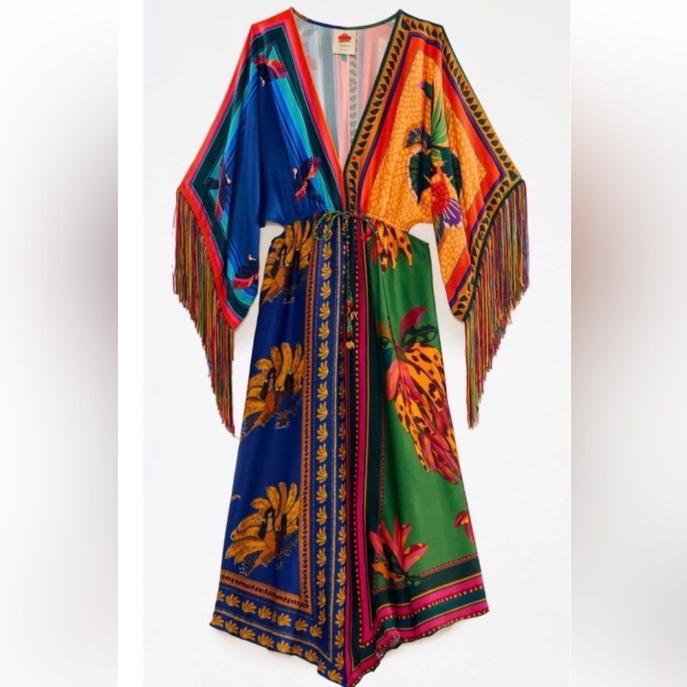 Farm Rio Fringe Dress (M)